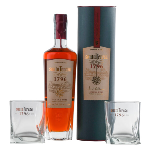 Santa Teresa 1796 + 2 Bicchieri vendita al prezzo €55,90